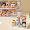 1pc Stackable Mini Blind Box Storage Box Acrylic Display Cabinet Blind Box Character Storage Organizer
