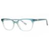 Love Teal Green Unisex Eyeglasses