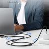 Кабель для передачи данных USB C на двойной USB C 140 Вт Кабель для супербыстрой зарядки 480 Мбит/с Высокоскоростная синхронизация данных Линия-разветвитель