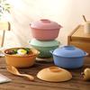 Bingyue PP Imitation Ceramic Noodle Bowl Set