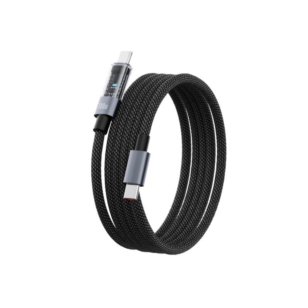 USB C To USB C Cable 100W Braided Type C Power Cable Fast Charger Cable Data Cord Compatible For IPhone 15