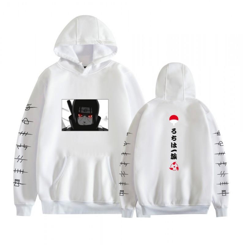Anime Hoodie Naruto Inspired Casual Sweatshirt Teens Men Winter Warm Long Sleeve Pullover With 3D Pouch Pocket