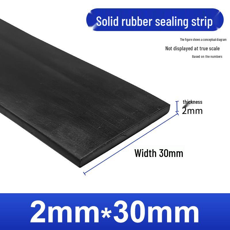 Nitrile Rubber Strip: Oil & Pressure-Resistant Shock Absorbing Glass Pad for Sealing & Joint Support