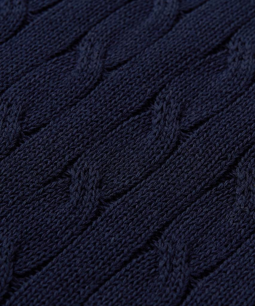 TOFFEE [2Pack] Classic Cable Round Neck Half Knit (5 Colors)