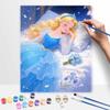 Disney Cinderella oil painting art kit handmade painting diy home decoration