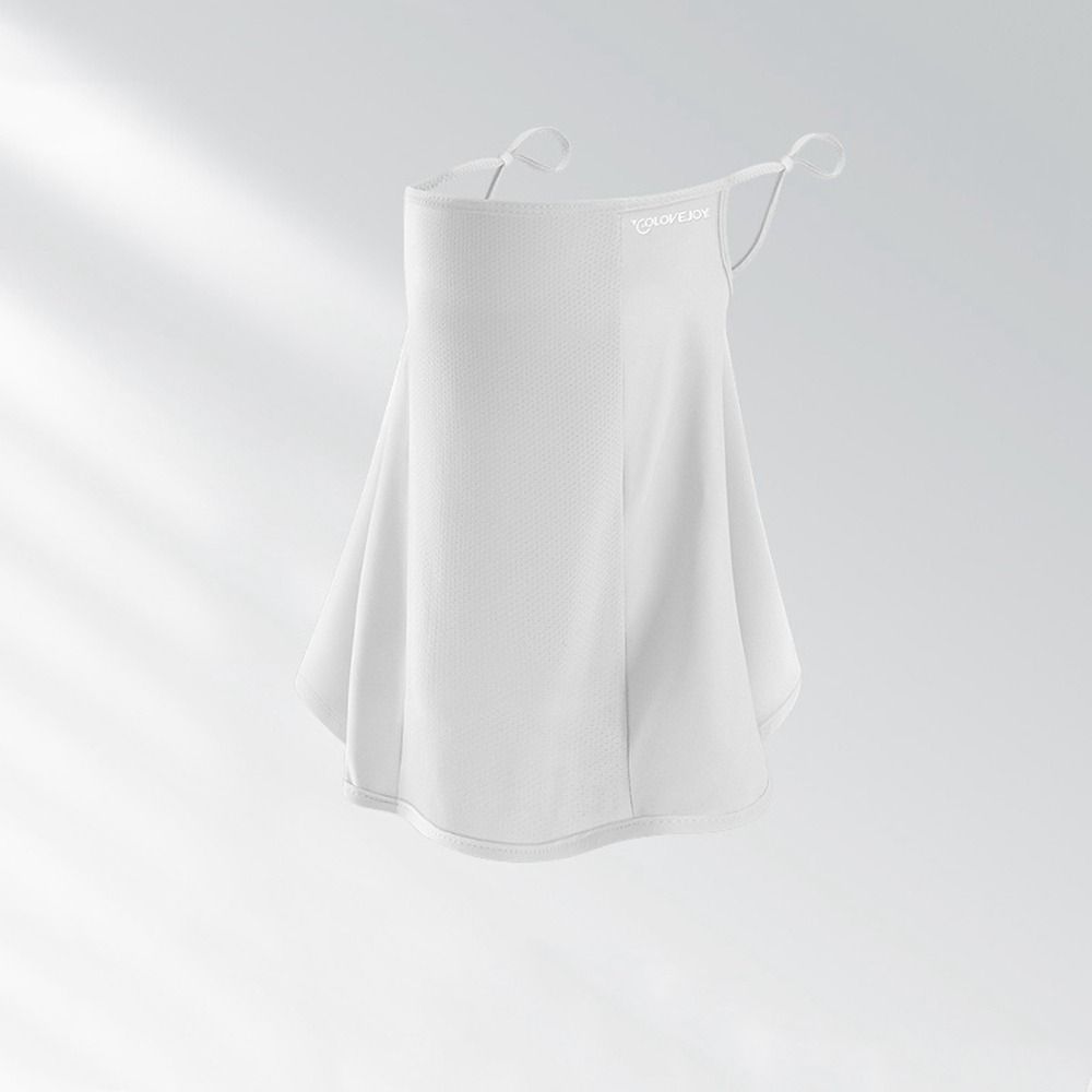 Golf Solid Color Fishing Outdoor Sunscreen Face Scarf Ice Silk Mask Neck Wrap Cover Face Cover