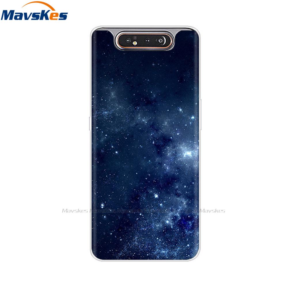 6.7'' Для Samsung Galaxy A80 Чехол Силиконовый Мягкий ТПУ Задняя Крышка Для Samsung Galaxy A90 A 80 Чехол для Телефона мягкий бампер A80 2019 Чехол
