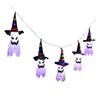 Halloween Light Up Hanging Ghost Decoration Spooky LED Ghost Light for Indoor Front Porch Yard Bedroom Decor