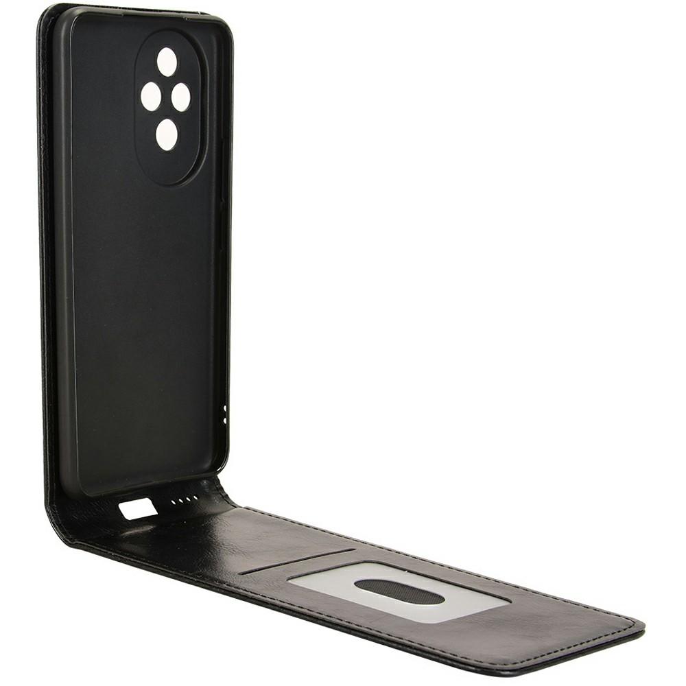 Чехол для Honor 200 5G с отделением для карт, магнитный вертикальный откидной кожаный чехол для телефона