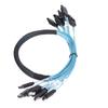SATA Cables 7 Pin Fast Speed 6Gbps Mini Use Easily 6 Wires High Speed SATA Cable Set for Computer