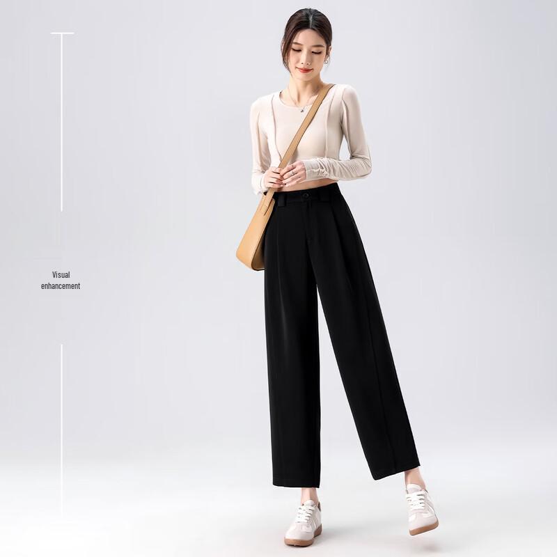 Women's High-Waisted Carrot Pants