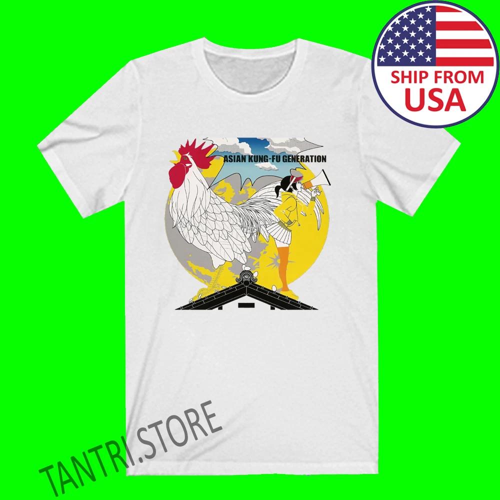 Asian Kungfu Generation Men's White Size S to 3XL