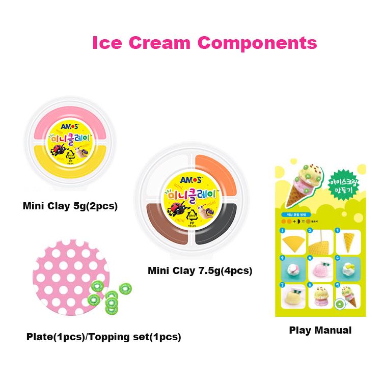 Amos Мини-глина [приготовление мороженого, кексов, гамбургеров]