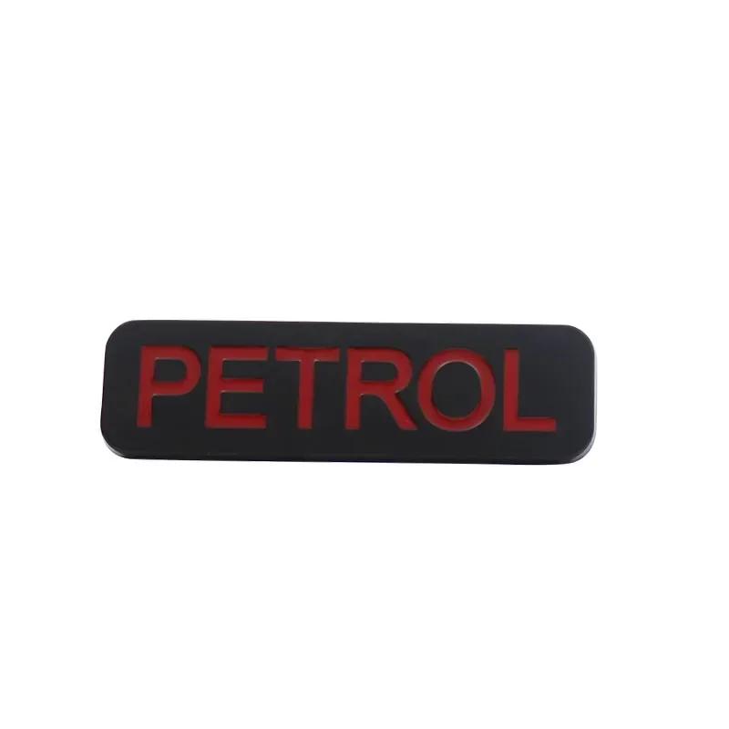 3D Premium Petrol Oil Vehicle Fuel Marking car Engine Hood Fender Tail Rear Decal Emblem Badge Sticker for Universal