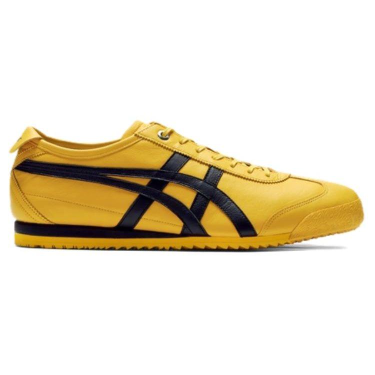 ONITSUKA TIGER Mexico 66 SD Kill Bill - Желтая подошва 2024 Унисекс Кроссовки Черный 1183A872-752
