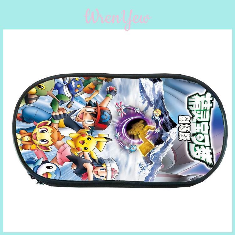 Pokemon Themed Printed Student Single Layer Stationery Storage Pencil Bag