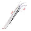 Ceramic Tweezers High Temperature Straight Tip Tweezers Wear Resistant