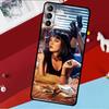 Чехол Mia Pulp Fiction для Samsung Galaxy S26 S25 S24 S22 S23 Ultra Plus S20 S21 FE S9 S10 S25 FE