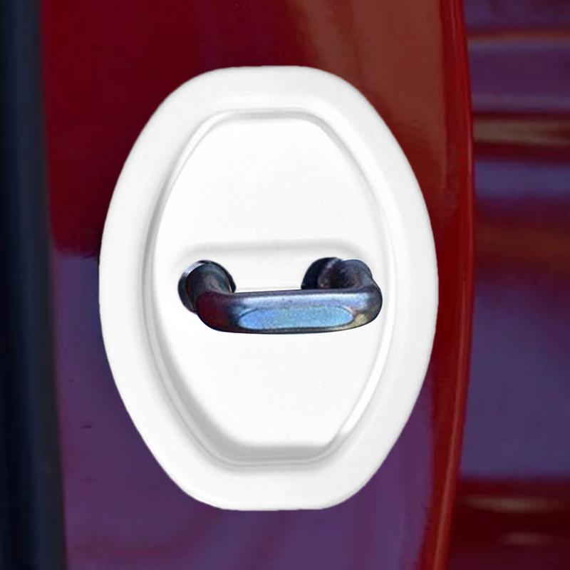 Защитный чехол для автомобильного дверного замка, 4 шт., защитный чехол для автомобильного дверного замка, антикоррозийный чехол для автомобильного дверного замка, автомобильные аксессуары