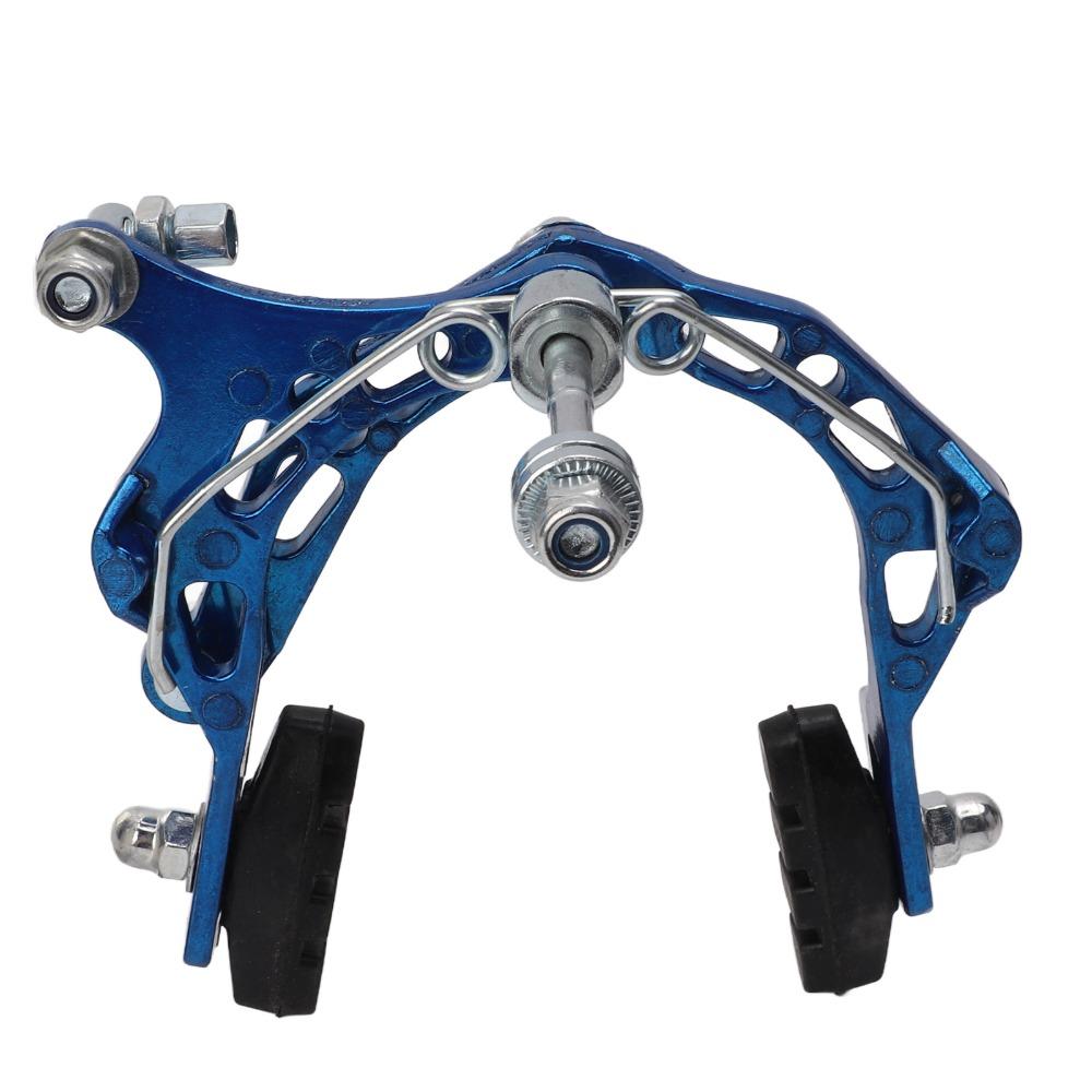 Blue Bike Brake Caliper Aluminum Alloy Mountain Bike Brake Cycling Accessory