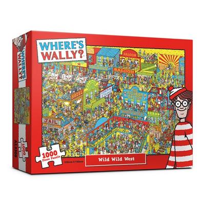 Найти Wally Wild West Jigsaw Puzzle AL3308, корейские популярные головоломки