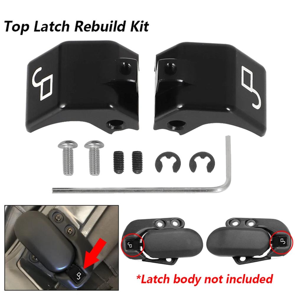 Black Aluminum Top Latch Rebuild Kit Fit Mazda Miata MX-5 Convertible 1990-2005
