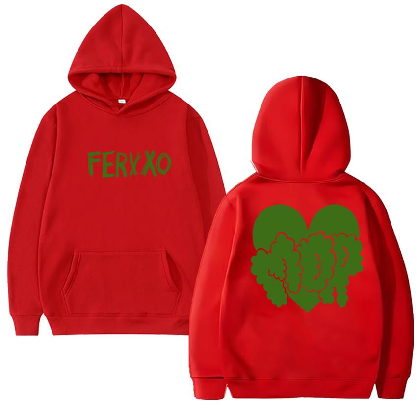 High Quality FERXXO Feid album music printed Sweatshirt Men women harajuku fashion Hoodies Unisex Fleece Long sleeve pullovers