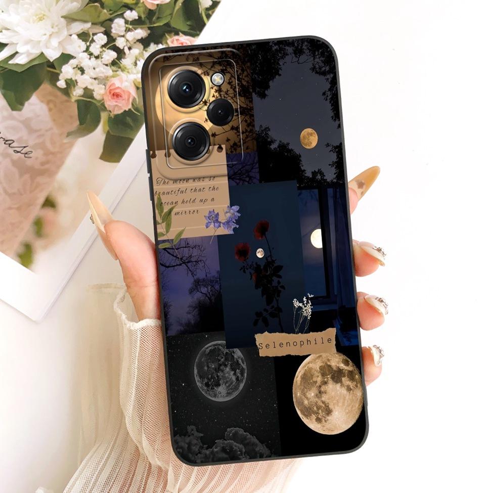 Чехол для Xiaomi Poco X5 Pro 5G Чехол Модный Мультяшный Милый Смешной Расписной Силиконовый Чехол для Телефона 22101320G 22101320I