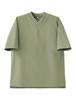Seven Uniform CU1964-4 Moss Green 3L V-Neck Short Sleeve T-Shirt