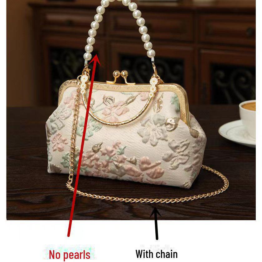 Сумка-чеонгсам в стиле ретро в китайском стиле и юбка-ханьфу с изображением лошадиной морды через плечо с золотым кошельком