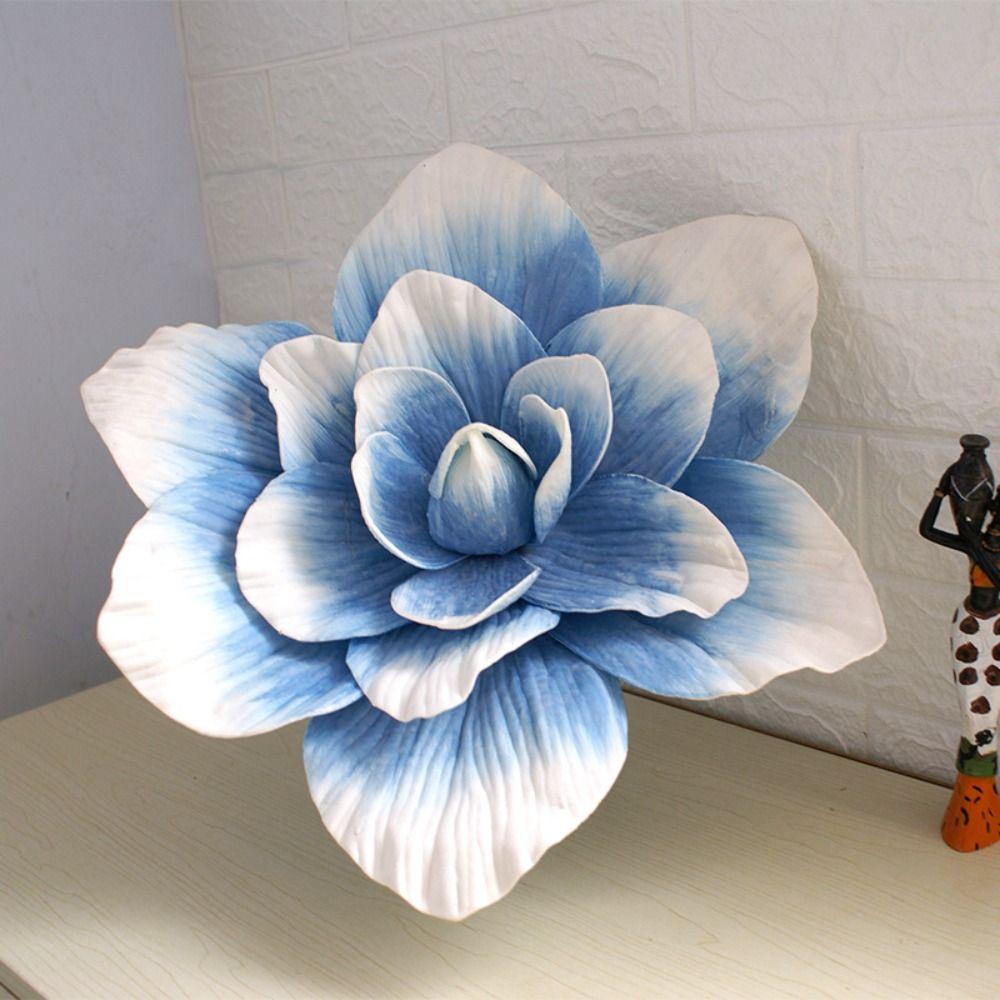 30/40/50cm Artificial Large Magnolia Wedding Decoration Large Artificial Flower Background Wall