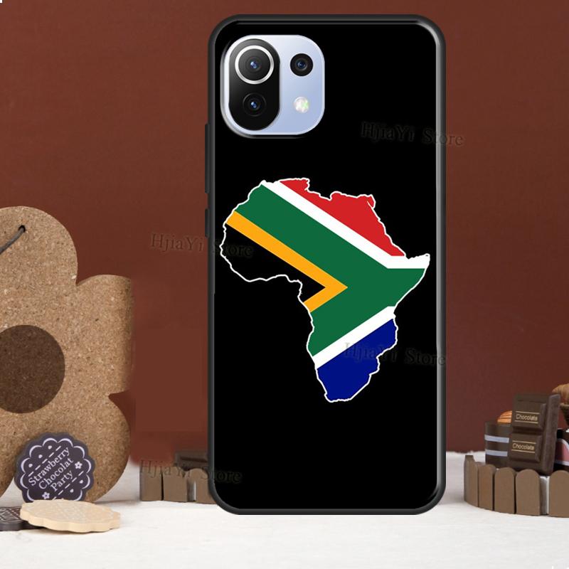Africa Map Funda For POCO F5 X3 X4 X5 Pro F4 GT C40 F3 Case For Xiaomi 11T 12T Pro 12 X 13 Lite Cover
