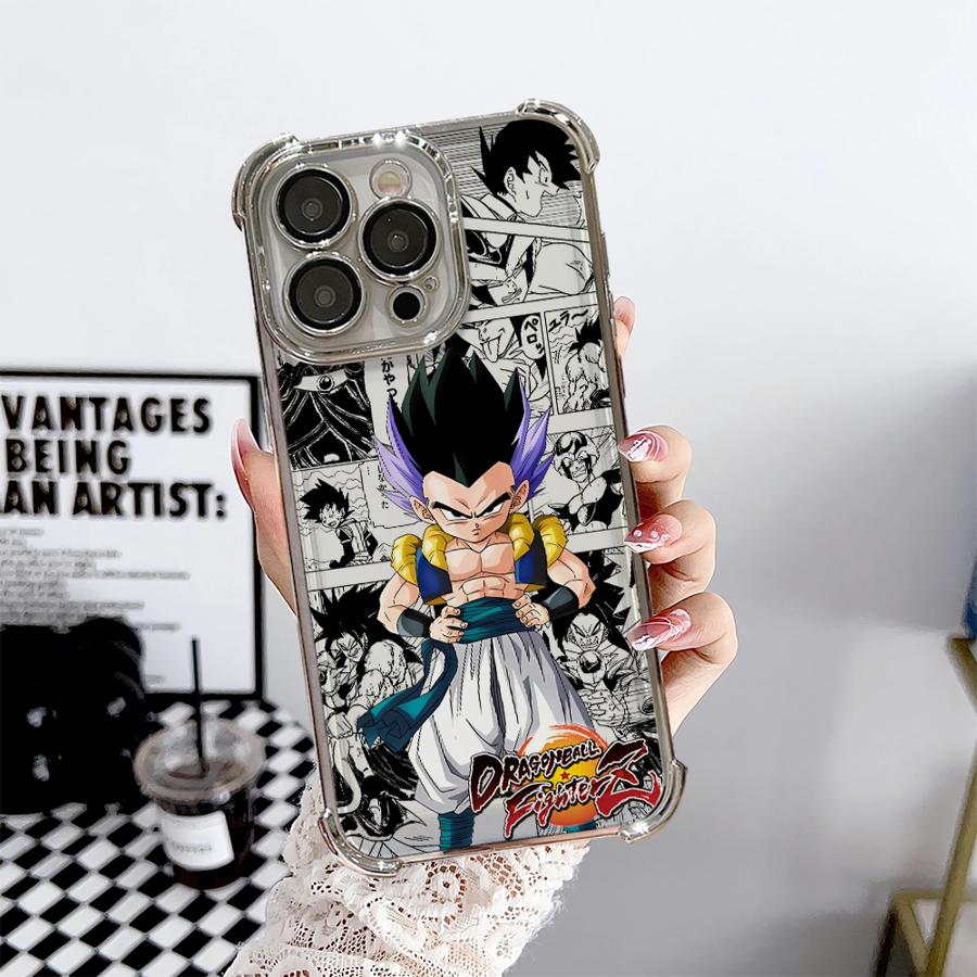 Soft Cover Case for Apple iPhone 11 16Plus XS MAX XR 15Pro Max 13 12 11Pro 14 Pro 16 15 Dragon Ball Gotenks