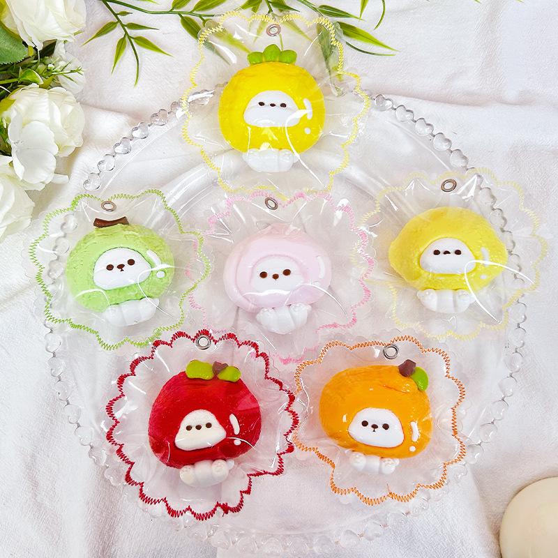 Silicone Fruit Squeeze Toy - Stress Relief and Soft Decompression Tool