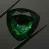 Natural Green Emerald Loose Gemstone 7 ct Colombian Trillion Cut for Jewelry Making and Crafts