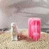 Милые формочки для свечей в виде животных 3D Собаки Силиконовые формы Формы для украшений Формы для литья Принадлежности для рукоделия для домашнего декора