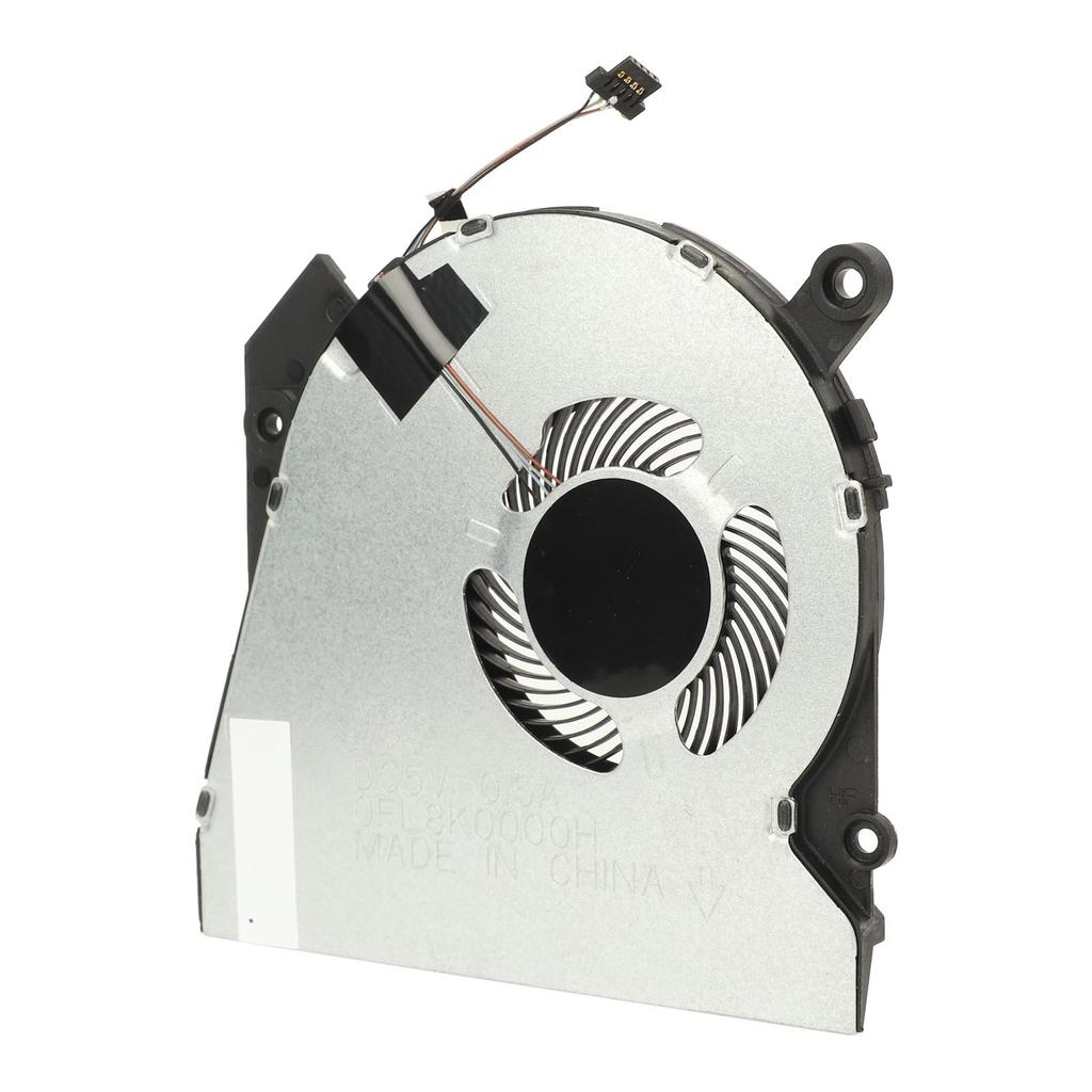 Laptop CPU Cooling Fan Replacement 4 Pin CPU Cooling Fan for HP ProBook 450 G6 L47695‑001 DC 5V 0.5A