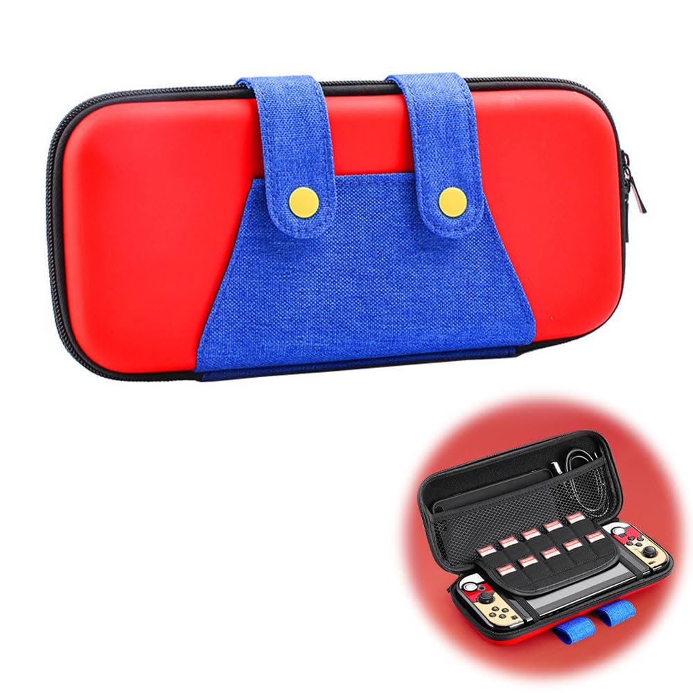 Switch OLED Model Exclusive Storage Case Switch Large Holds 10 Travel Use Model Stain Resistant / Case, Capacity, Dustproof, Waterproof, Shockproof,
