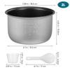 Rice Cooker Pot Replacement 2L Rice Cooker Sr Df101 Inner Pot Non-Stick Rice Cooking Pot Replace Liner Container Replacement