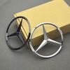 1pc 90mm ABS car trunk sticker replacement logo Mercedes Benz W203 W204 W205 W206 W220 W221 W222 W223 W210 W211 W212