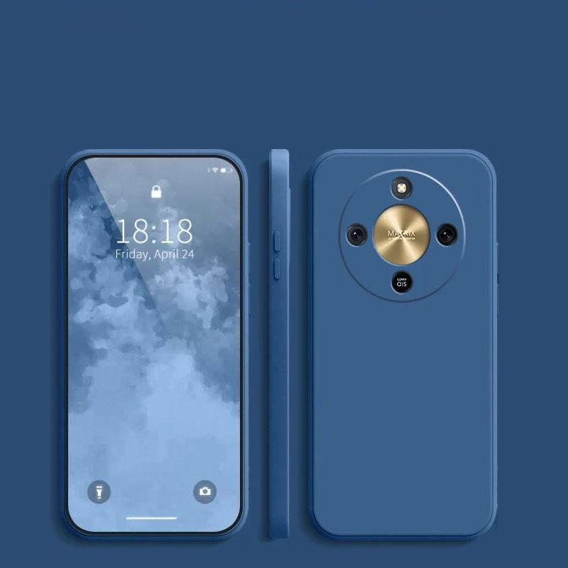 Роскошный Минималистичный Силиконовый Чехол для Телефона для Honor X9d X70 Высококачественный Матовый Приятный на Ощупь Защита Камеры Ударопрочный Чехол Фунда