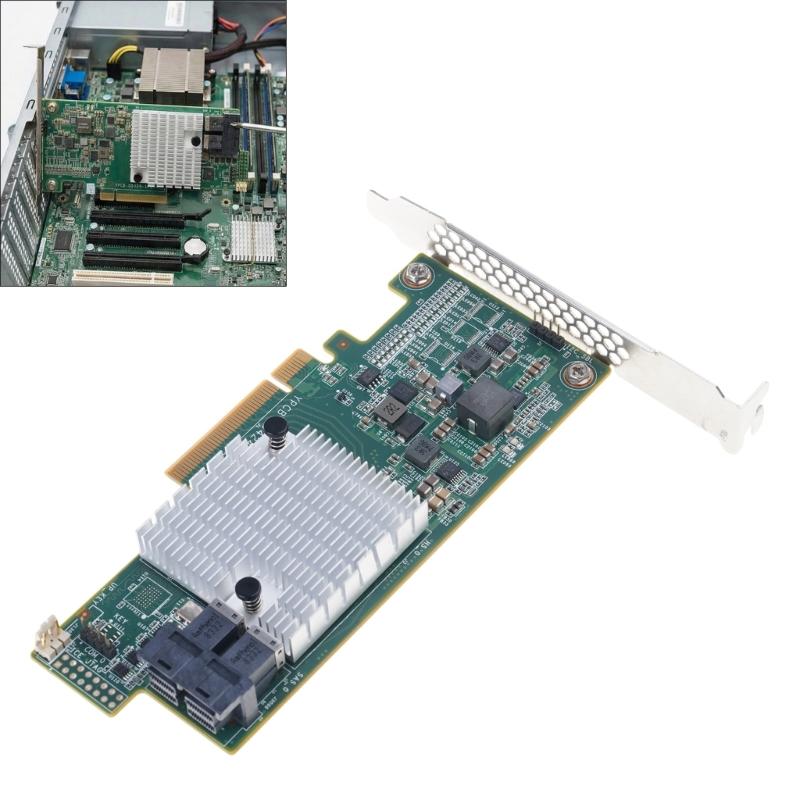 LSI SAS3.0 3008 Chip Base 9300 8I Array Card Featuring 1GB DDR4 Cache And Super Storage Protections
