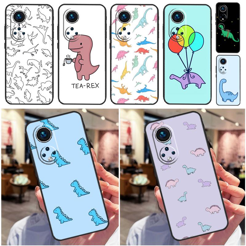 Милый Чехол с Динозавром Для Honor 200 Pro X9b X9a X8b X8a X8 X9 X9c 50 70 90 Lite Honor Magic 5 6 7 Pro Чехол