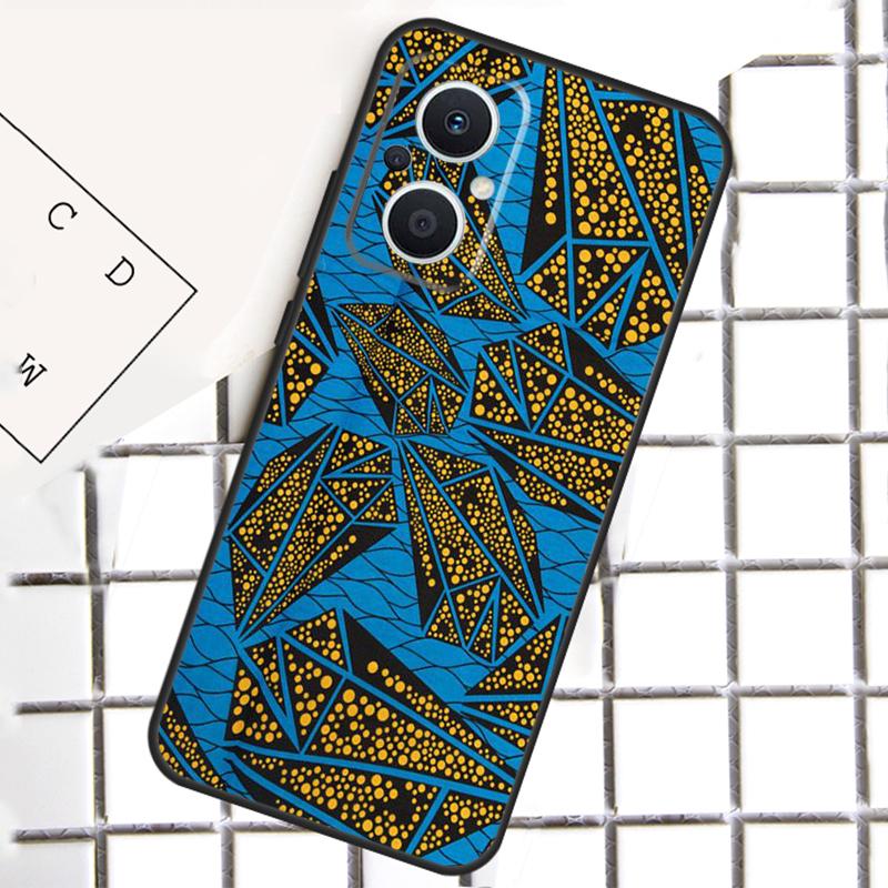 Чехол для телефона с принтом африканской ткани для OPPO Reno 8T 7 8 Lite 14F 14 13 12 11 F 10 Pro OPPO Find X8 X6 X5 X9 Pro