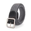 Унисекс студенческий плетеный ремень с квадратной пряжкой - эластичный и стильный