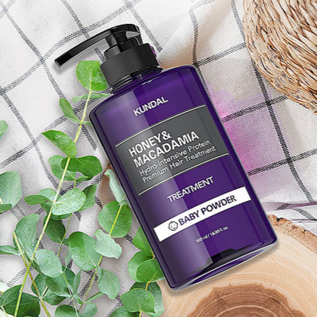 KUNDAL МЕД И МАКАДАМИЯ ПРОТЕИНЫ ЛЕЧЕНИЕ ВОЛОС ДЕТСКАЯ ПРИПУДРА 200 мл