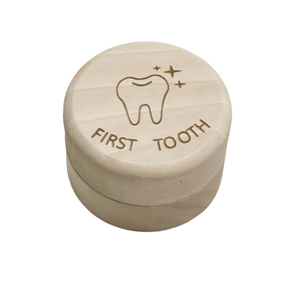 5cm Wood Storage Box Necklace Organize Baby Fetal Hair Box Creative Primary Teeth Storage  Home