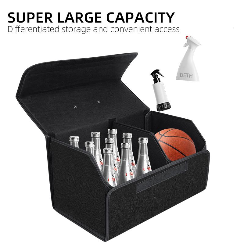 S524 Car interior stickers Car Trunk Storage Box Automobile Stowing Tidying Box For BMW Performance F25 F16 E90 E91 E92 E60 E84 TS2