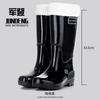 Fashion Women's Rain Shoes Tall Women's Rain Boots Mother Cleaning Kitchen Non-slip Thickened Women's Water Shoes Outdoor Wading Rubber Shoes