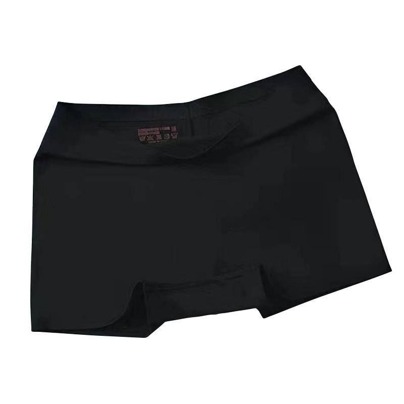 1 шт. нейлоновые утепленные шорты женские трусы-боксеры без следов трусы с высокой талией защитные трусы шелковое бесшовное дышащее нижнее белье